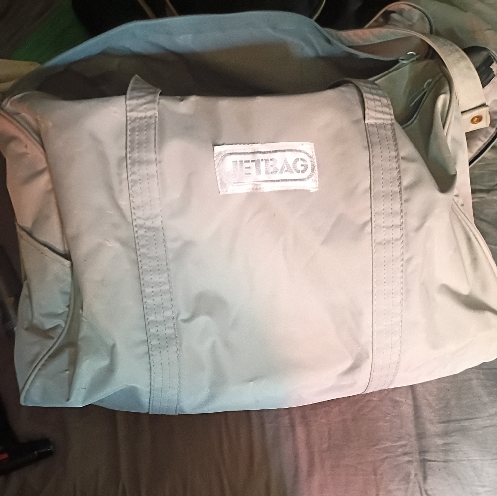 Men's Gray Duffel Bag